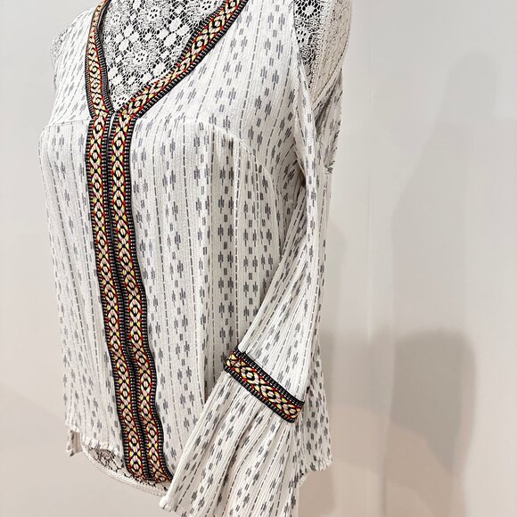 BOHO Jolt Open Shoulder Blouse (S) - Picture 1 of 5